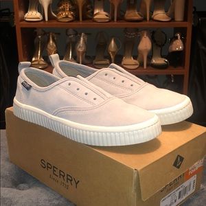 New Sperry laceless shoes